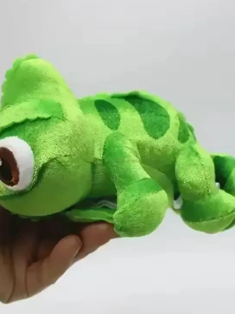Green Plush Chameleon Pet Toy Plush